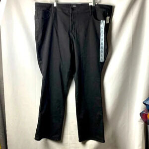 NWT OLD NAVY KICKER BOOT CUT‎ WO SIZE 24 PLUS BLACK JEANS